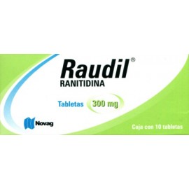 Raudil c/10 tabs. 300 mg.