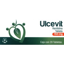 Ulcevit c/20 grag.  150   mg.