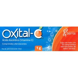 Oxital-c c/10 comp. efervecentes