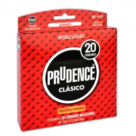 Prudence clasico paquete c/6 cajas c/20