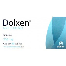 Dolxen tabletas 250 mg c/20