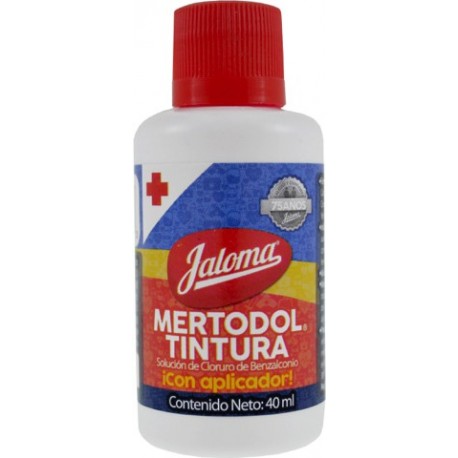 Mertodol rojo s/caja 40 ml.