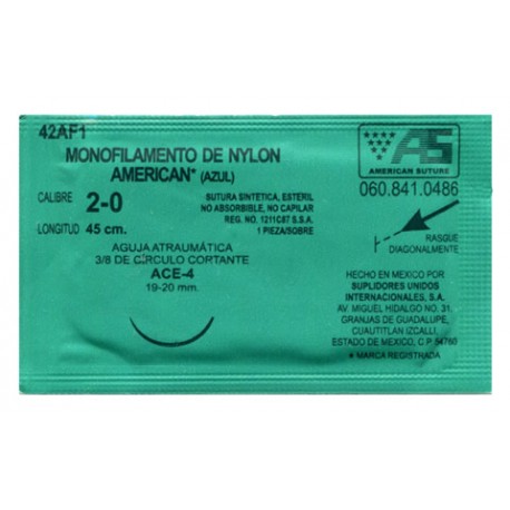 Nylon 2/0 ace-4