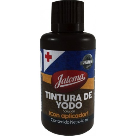 Tintura de yodo s/caja 40 ml.