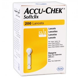 Accu check softclix lancetas c/200