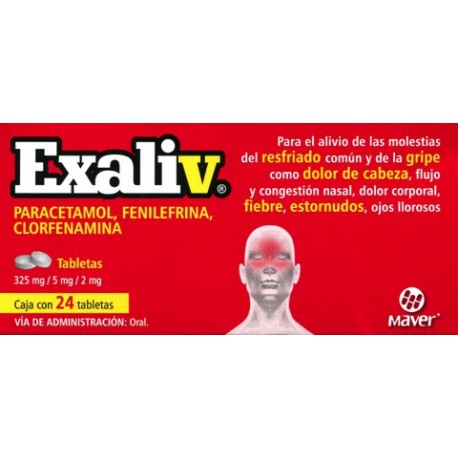 Exaliv c/24 tabs.