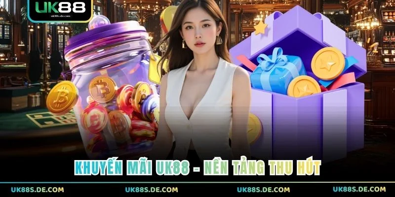 Khuyến mãi UK88 - Nền tảng thu hút