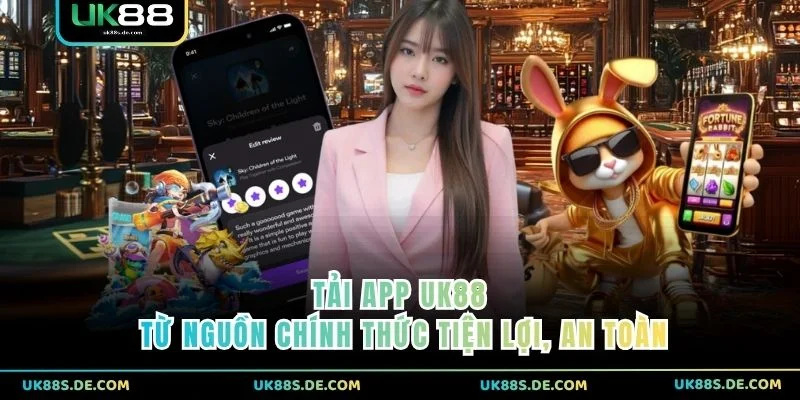 Tải app UK88 từ nguồn chính thức tiện lợi, an toàn